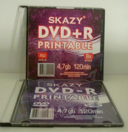 КЦ ДВД диск R- 4,7 гб 120 мин. в пластм. кор. Крези