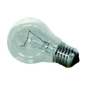 ИН Лампа накаливания, 40 Вт, E27, груша, прозрачная 