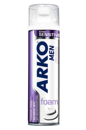 Пена Гель для бритья ARKO Extra Sensitive 200 мл