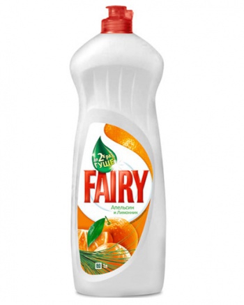 Жидкость для мытья посуды Фейри FAIRY для мытья посуды Апельсин и Лимончик 1л уп 3шт (79руб за шт)